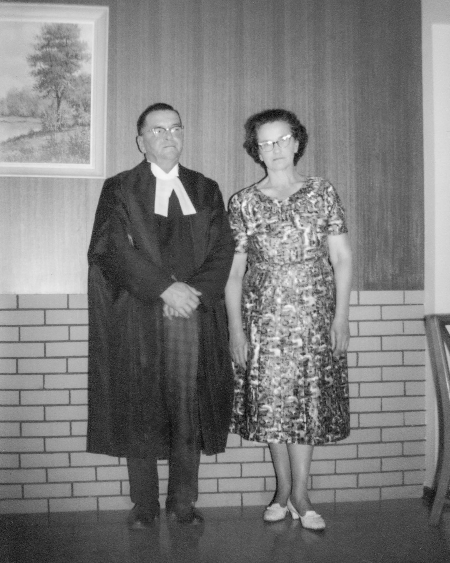 Circa 1952 • Nick (Nickolai) Shewchuk and Dora (Evdokia) [Bidniak] Shewchuk