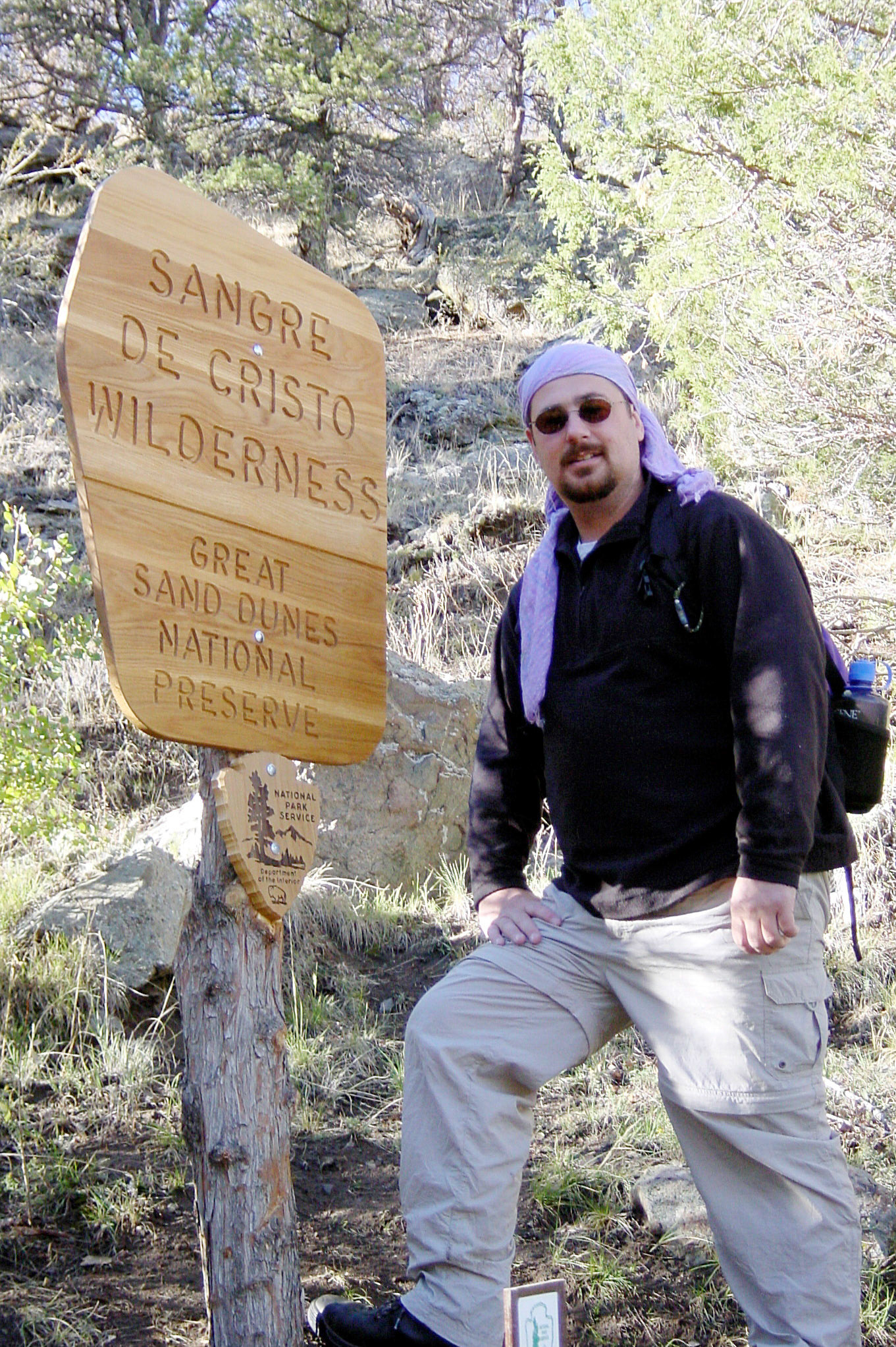 2003: Southern Colorado. Brian M Huculak. Photo credit: Paula Rosson
