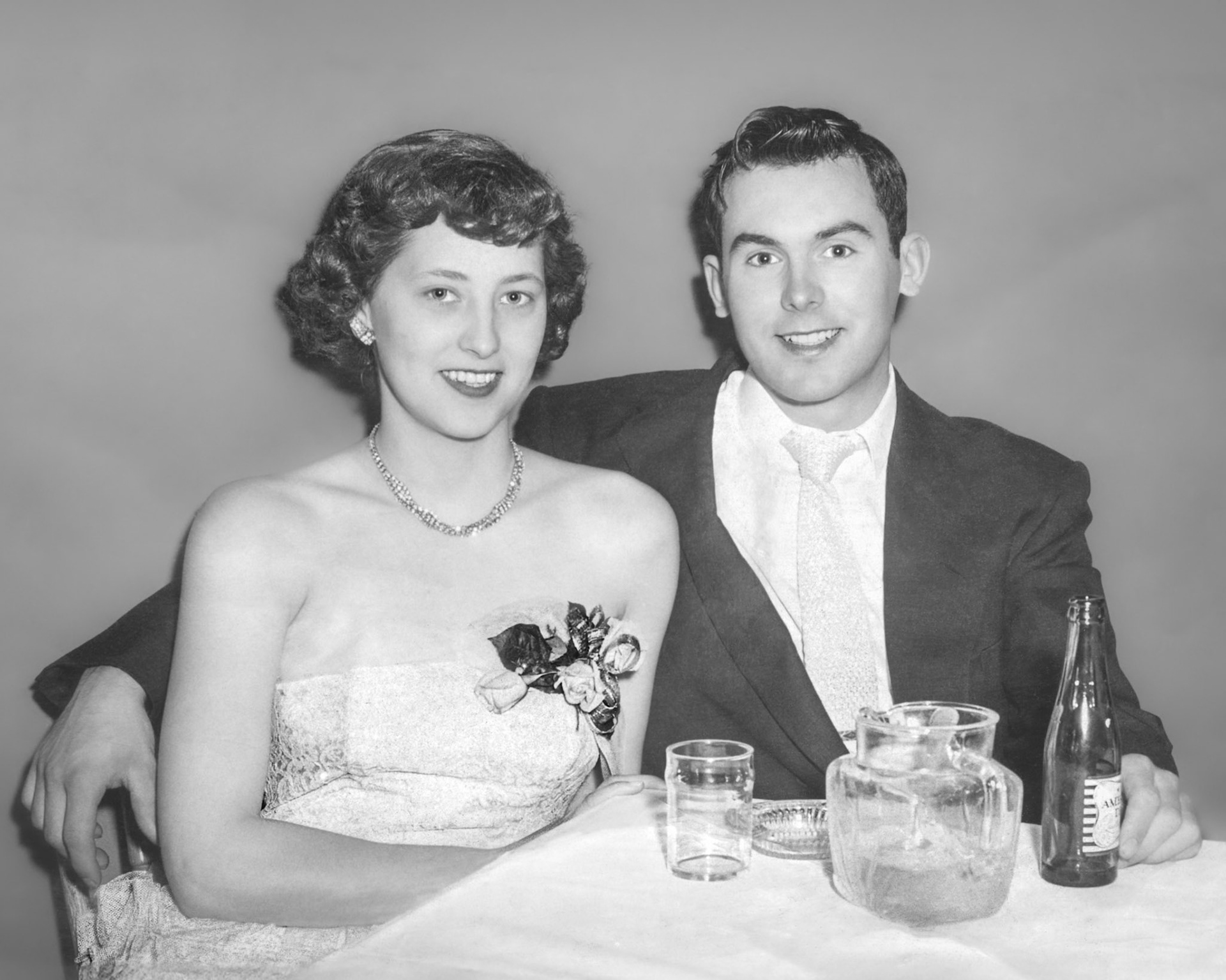 c.1955 Kathleen Shewchuk (21) and John Huculak (22)