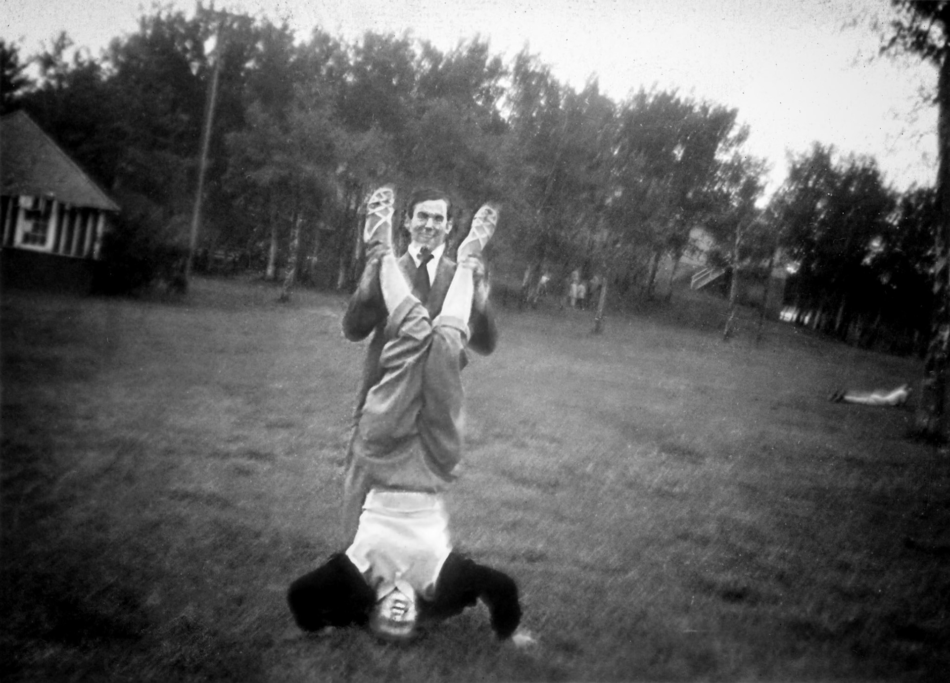 19 July 1953 • John Huculak (20) and Katheen Shewchuk (19) prior to wedding in 1956. Possibly Elk Island Park, Alberta.