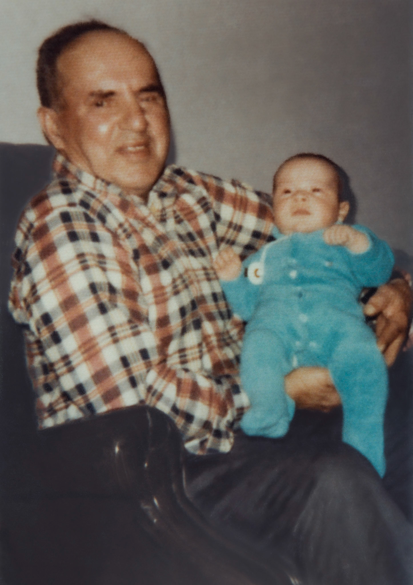 1960 John Huculak Sr w/Ken Huculak (son of father George (Willis) Huculak.