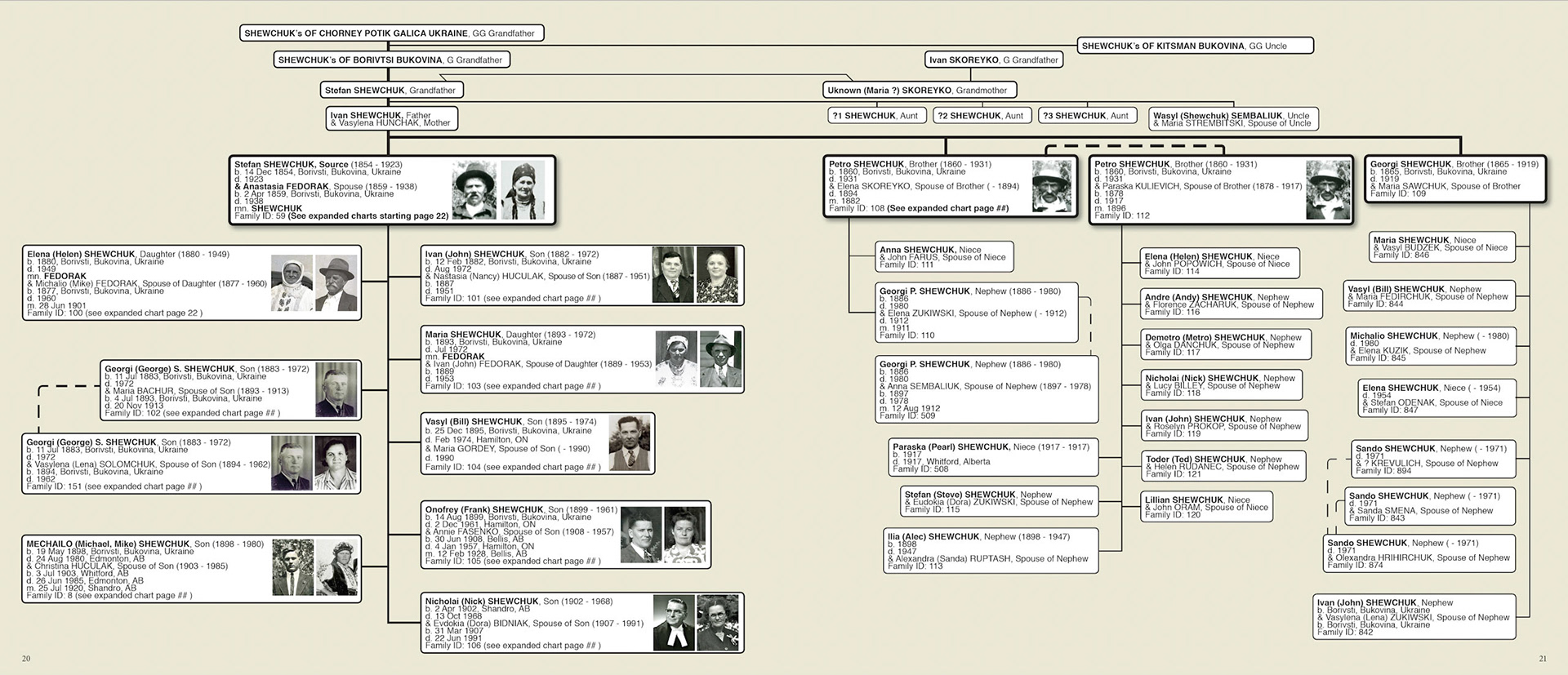 Stefan+Anastasia Shewchuk family chart