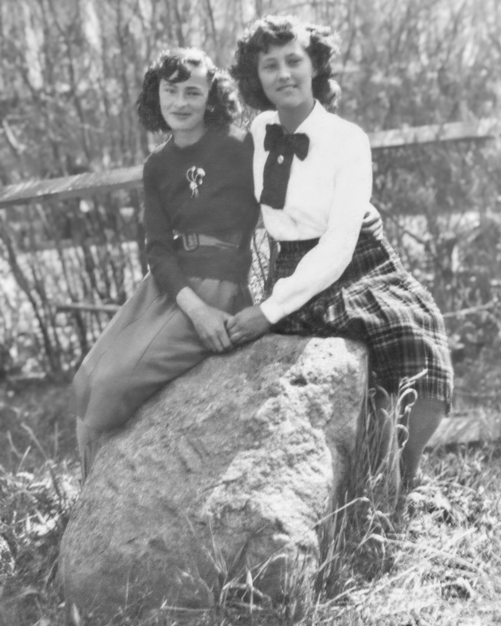 1949 • Mary Popowich and Kathleen Shewchuk (15)