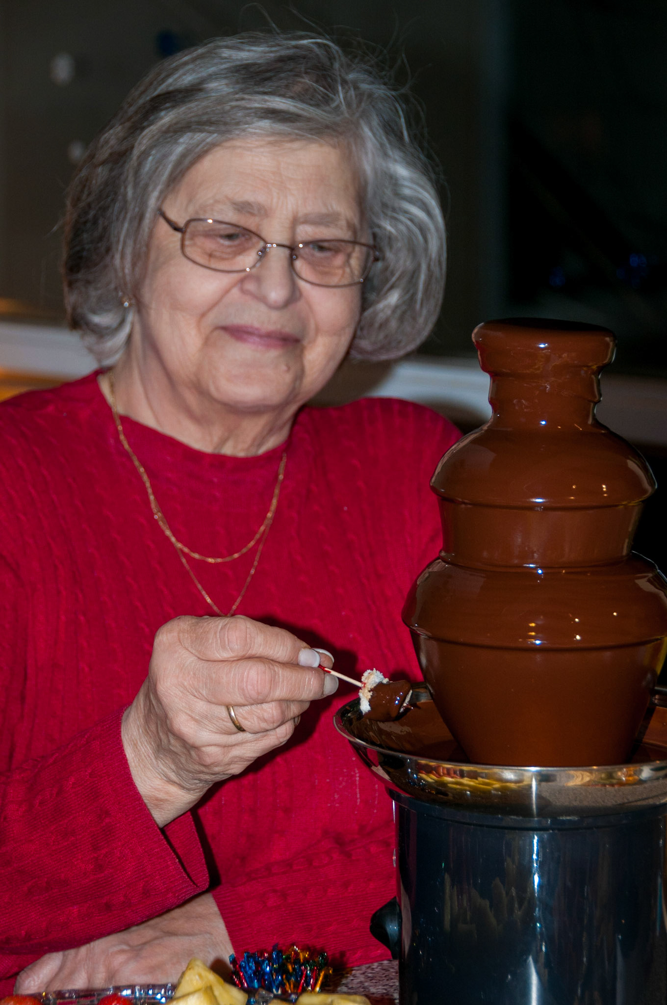 22 Dec 2007: Chocolate Munster :-D Calgary, Alberta. Kathleen [Huculak] Shewchuk. Photo credit: Brian M Huculak