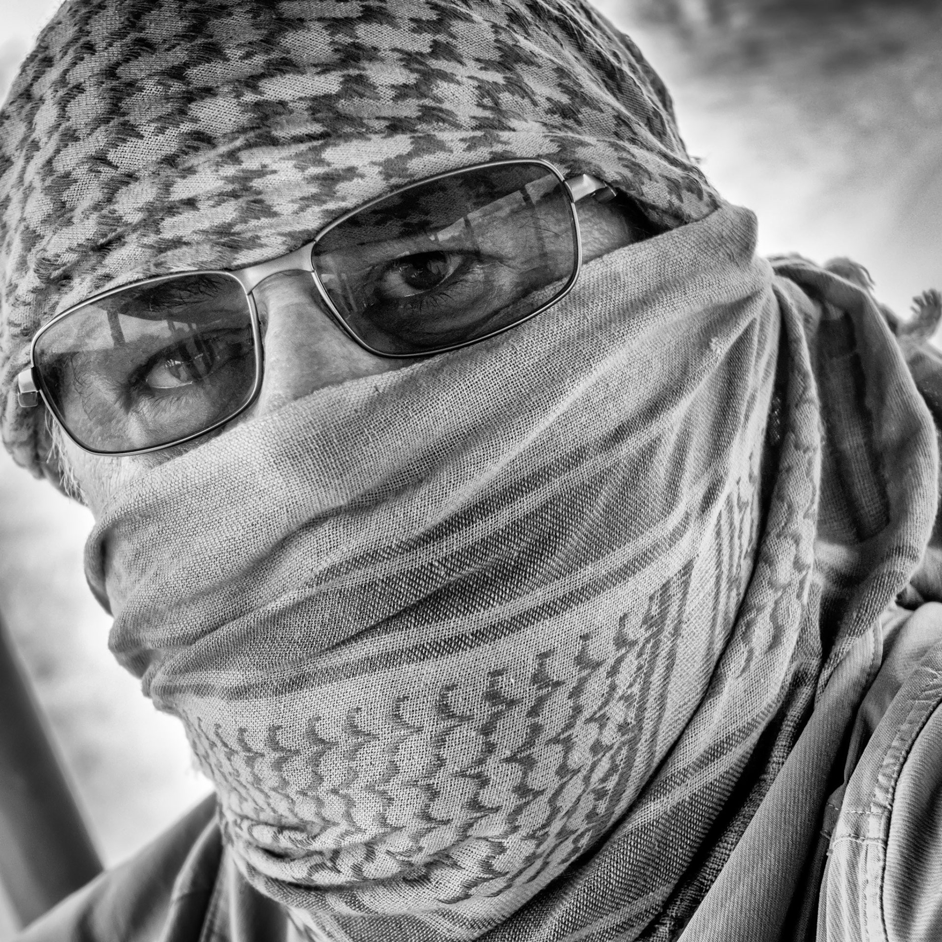 10 Nov 2017: somewhere in Africa. Brian Huculak - selfie.
