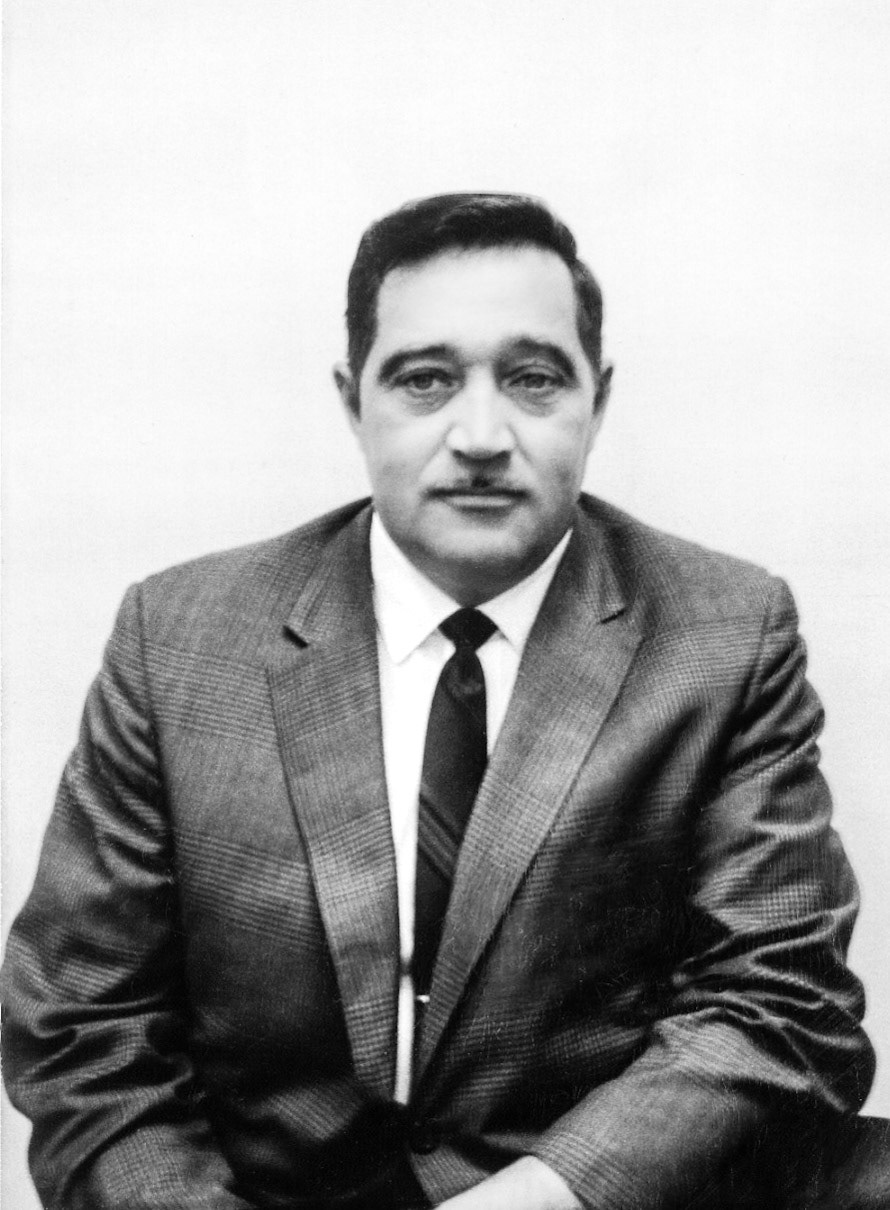 Stefan (Steve) Shewchuk circa 1955. Canadian Federal Government studio photograph.