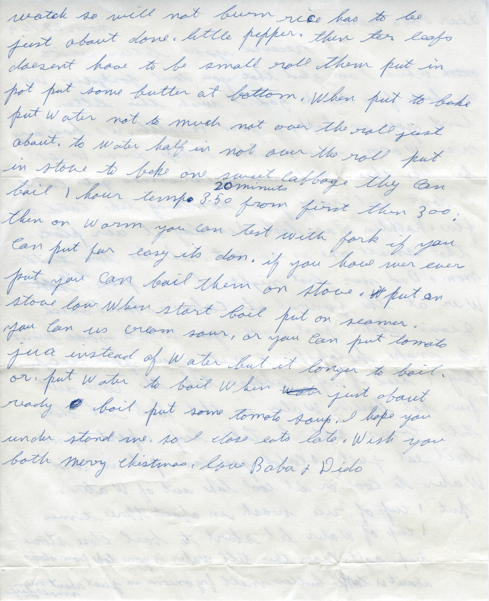 Letters from Christina (Huculak) Shewchuk (Genealogy family ID008) to grand daughter Pat (Megley) Rowland. Letters provided by Pat (Megley) Rowland (Genealogy family ID088)