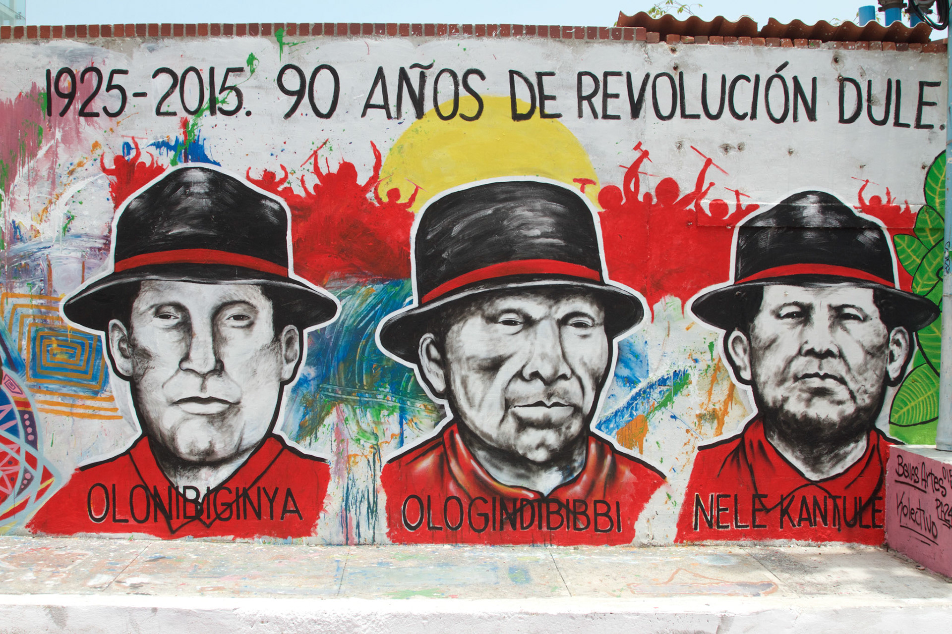 Wall paintings, Panama city