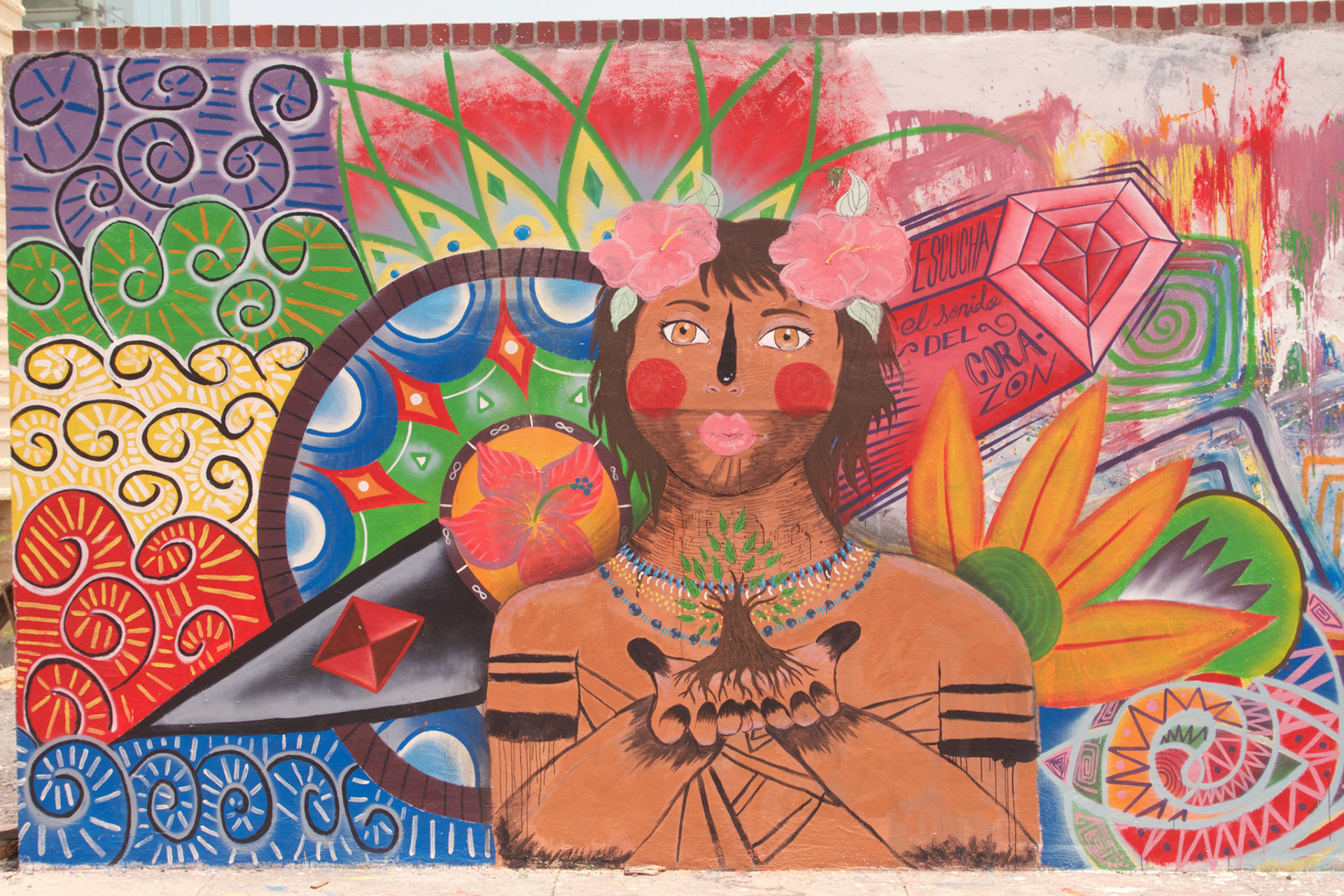 Wall paintings, Panama city