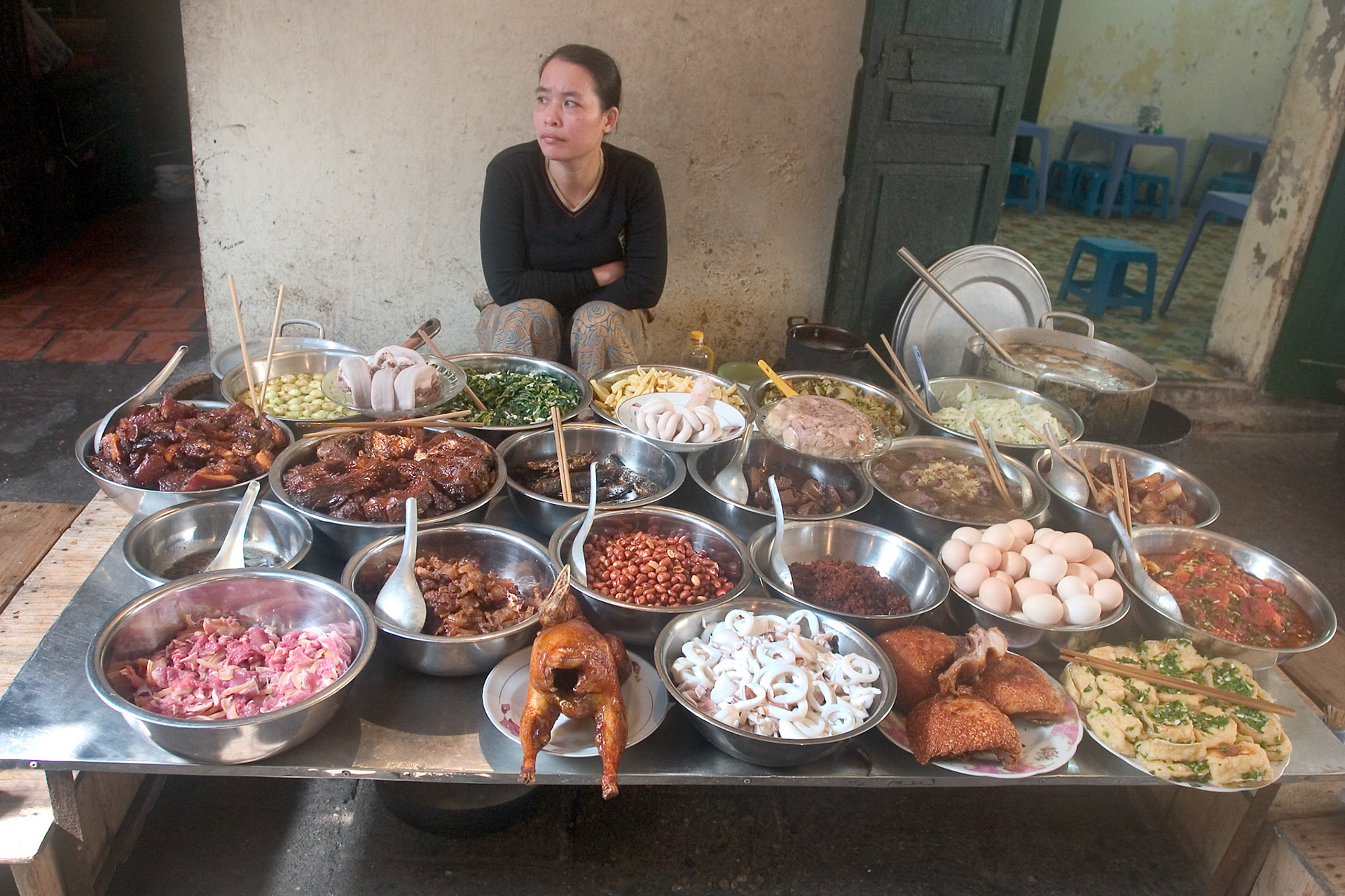 Food market, Hanoi -Vietnam
