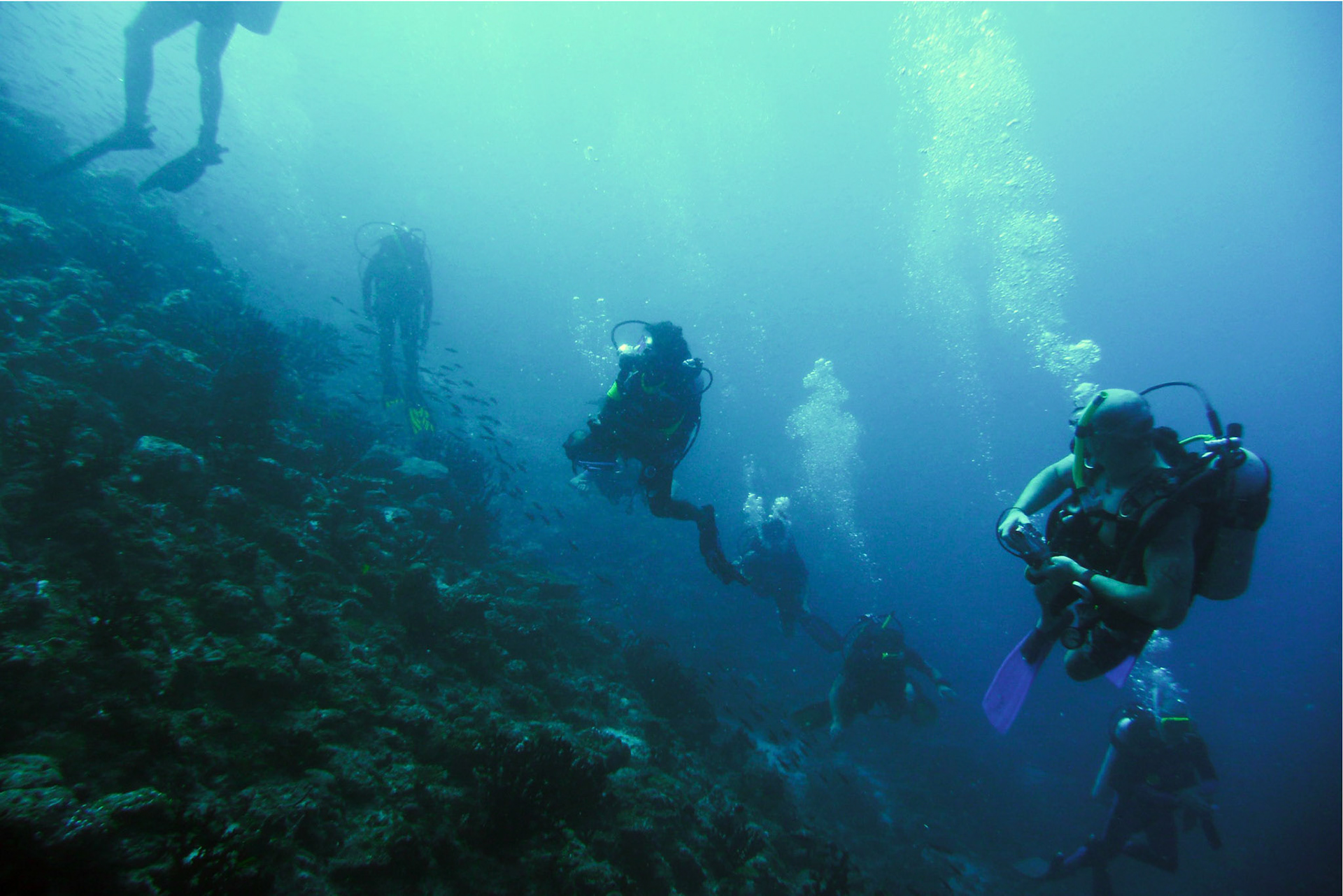 Breathing underwater