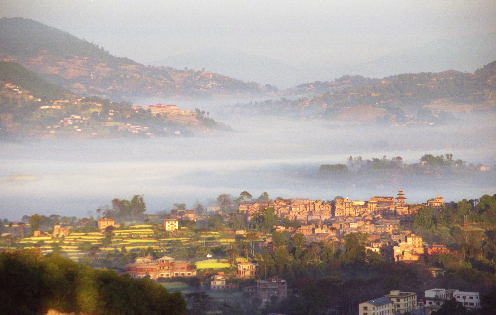 Sunrise at Dhulikel - Nepal