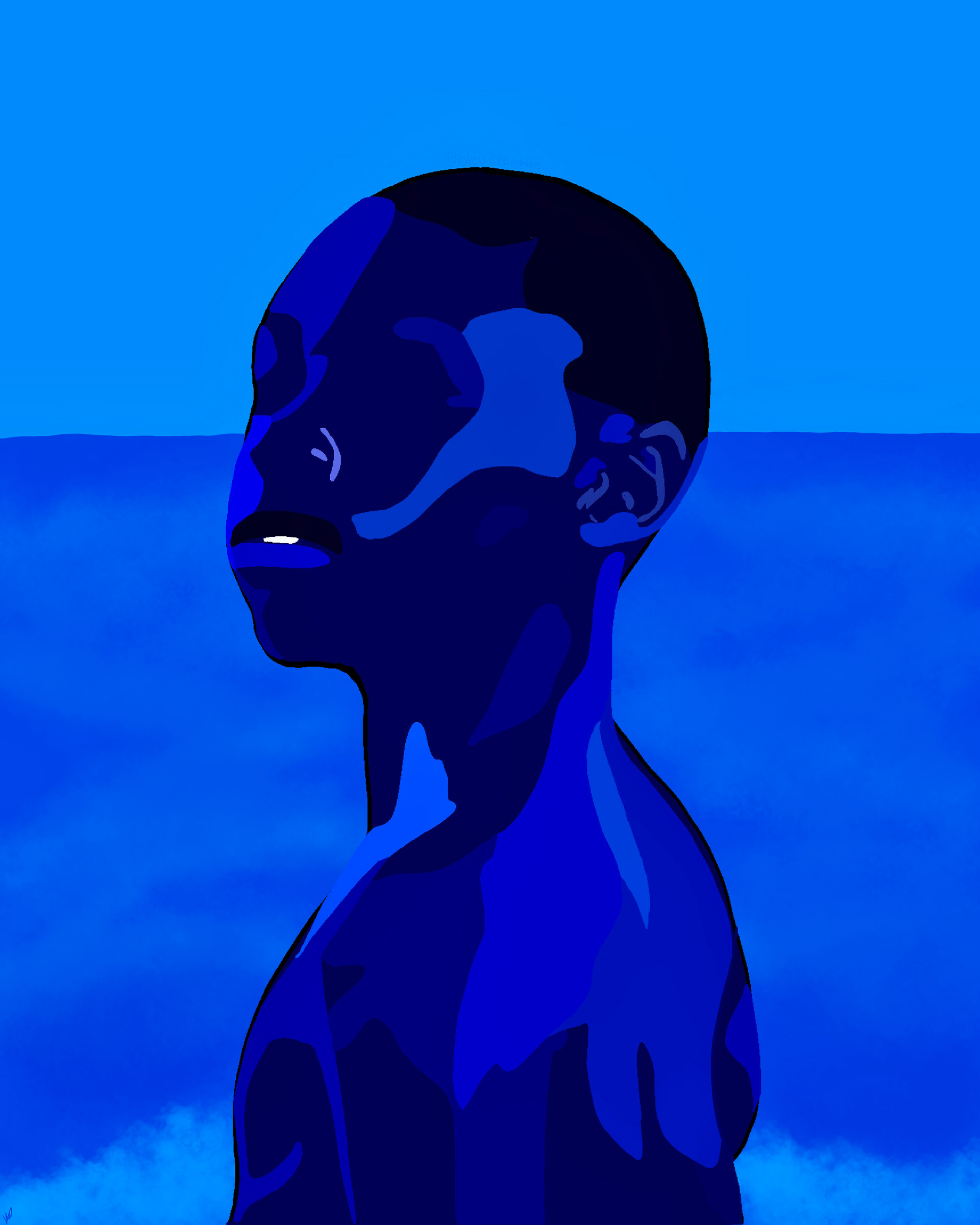 "In Moonlight, Black Boys Look Blue" 2020
