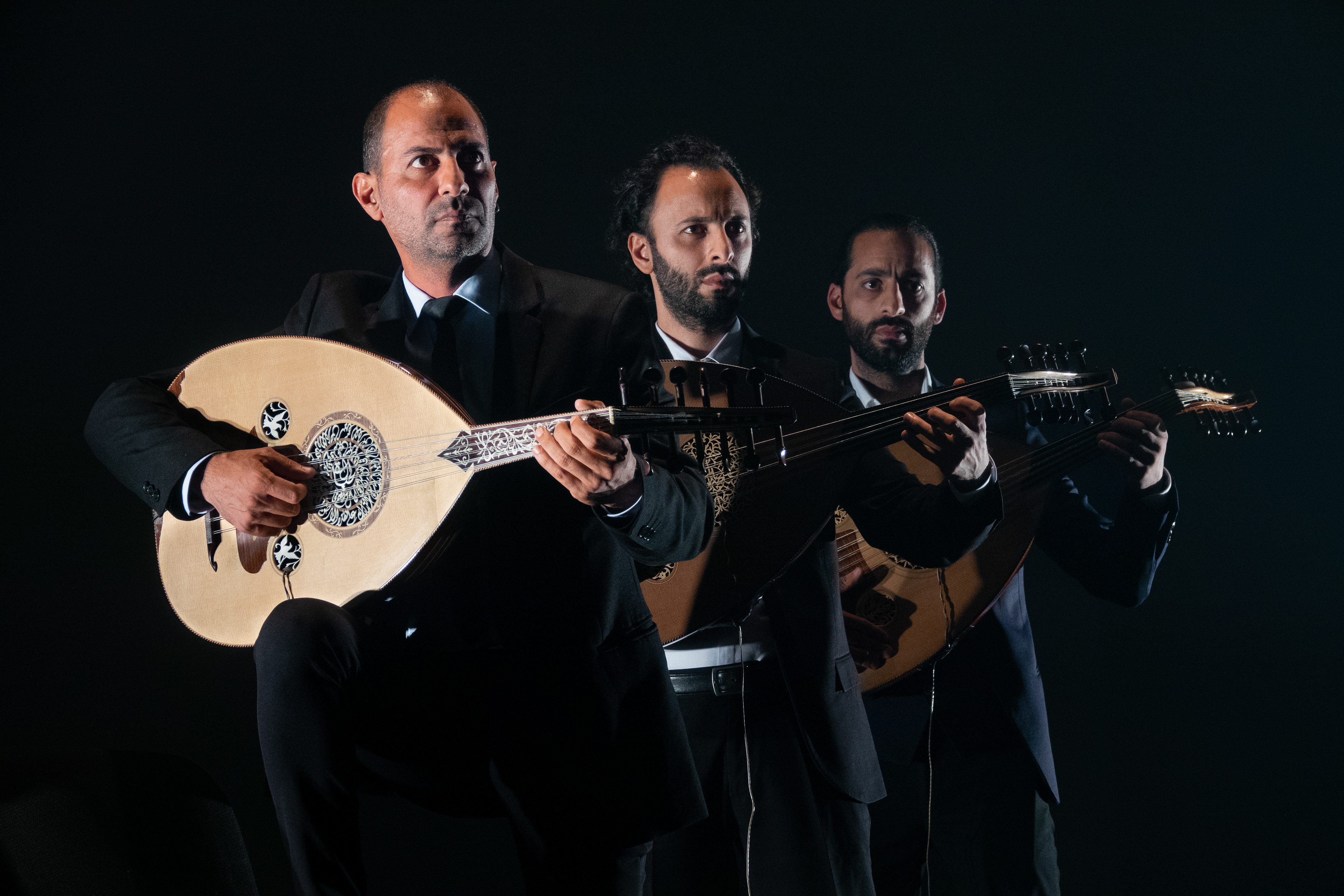 Trio Joubran at the Rocher de Palmer © Célia Lorin