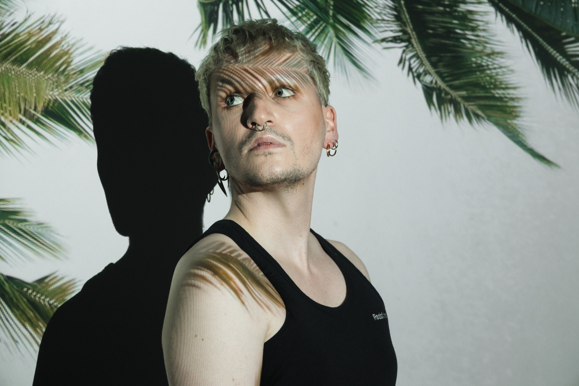 Shooting of Sohier's music video, Paradisio (Bailando Rework - Extended Mix), model: Elips © Célia Lorin