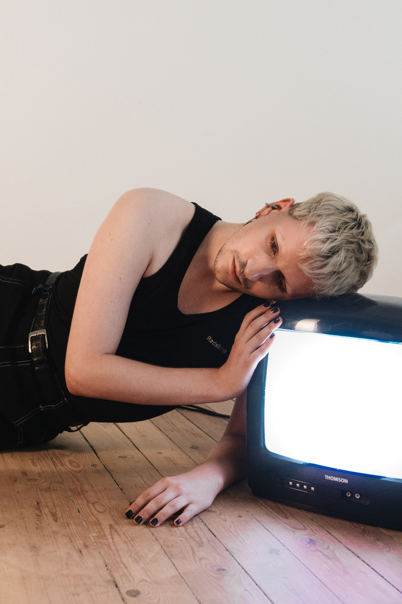 Shooting of Sohier's music video, Paradisio (Bailando Rework - Extended Mix), model: Elips © Célia Lorin