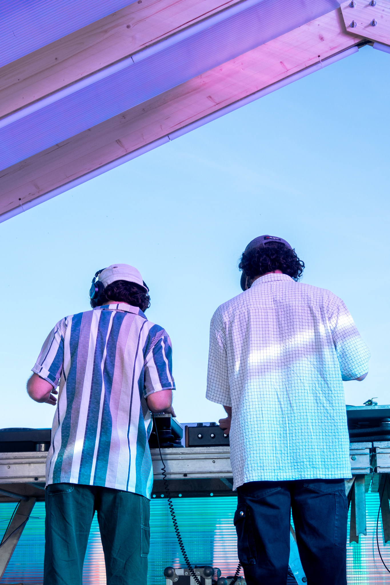 Mates (Snug & Doof) at the Bordeaux Electronic Week © Célia Lorin