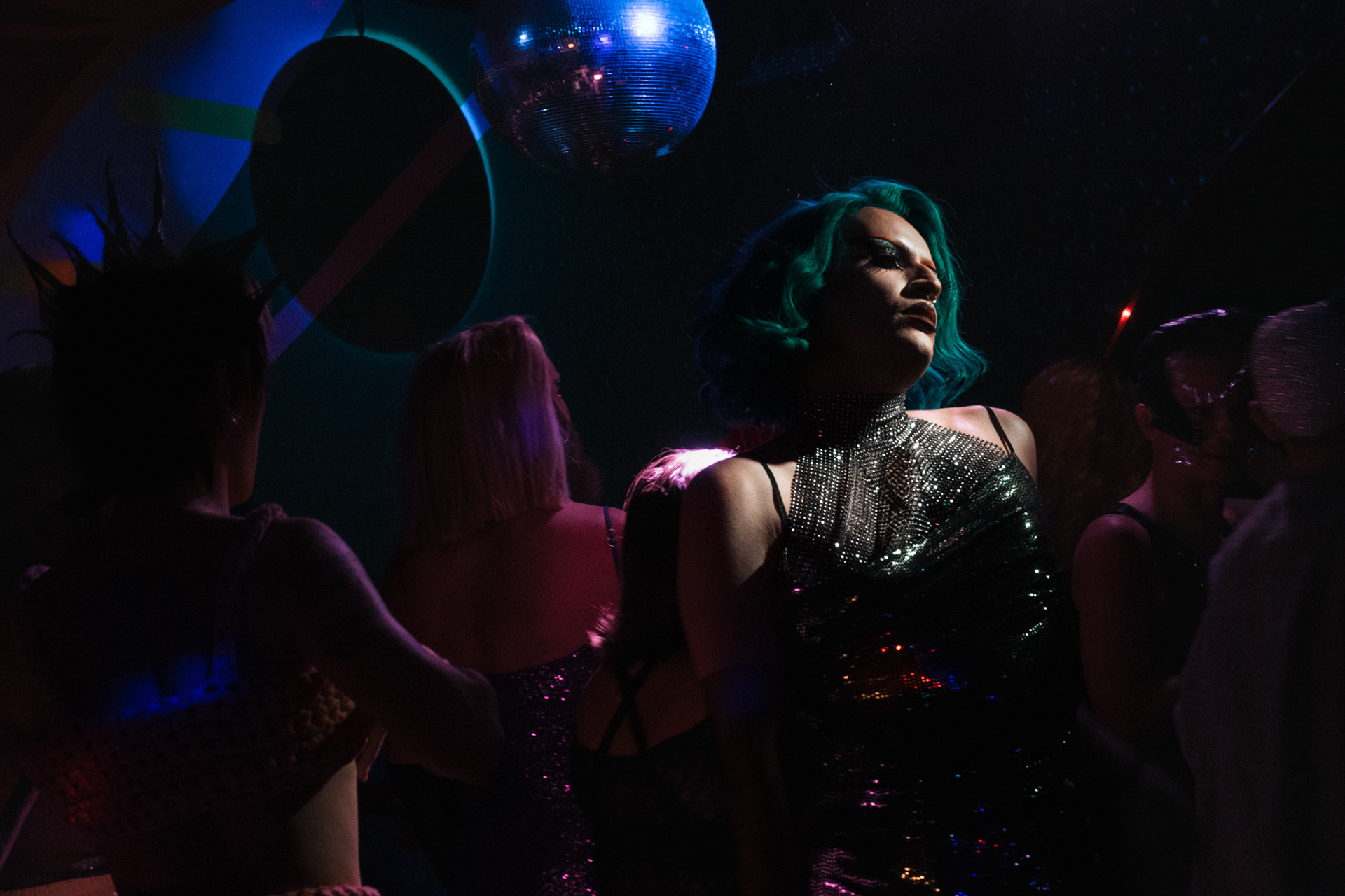 Shooting of Sohier's music video, Paradisio (Bailando Rework - Extended Mix), model: Elips © Célia Lorin