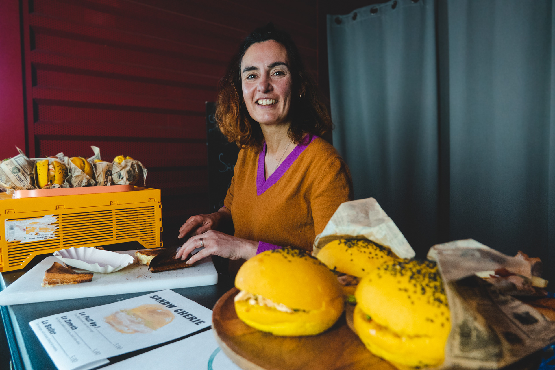 Rose and Violette Catering at the Rocher de Palmer © Célia Lorin