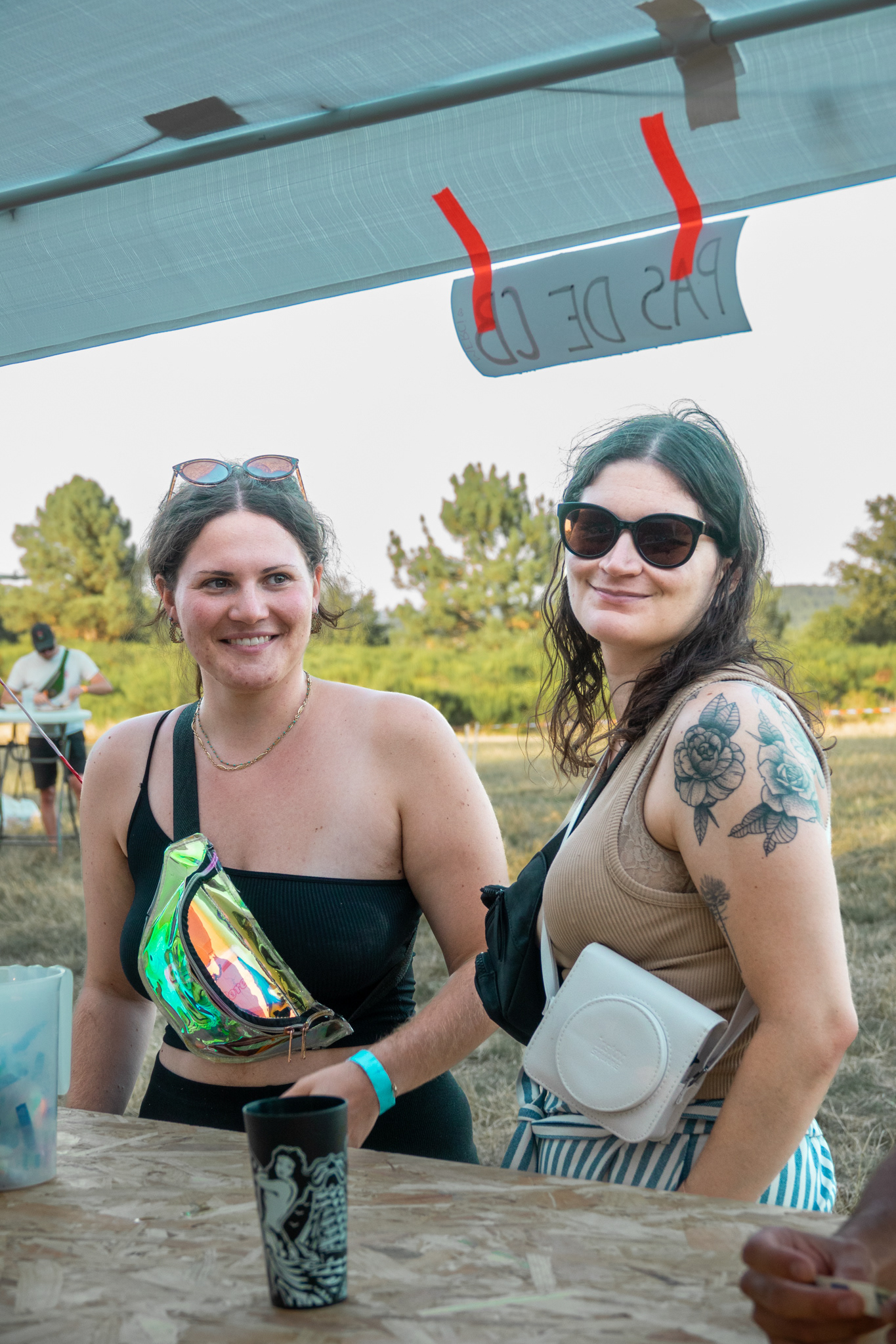 The first edition of the Pinattack festival proposed by the Piwawood association © Célia Lorin