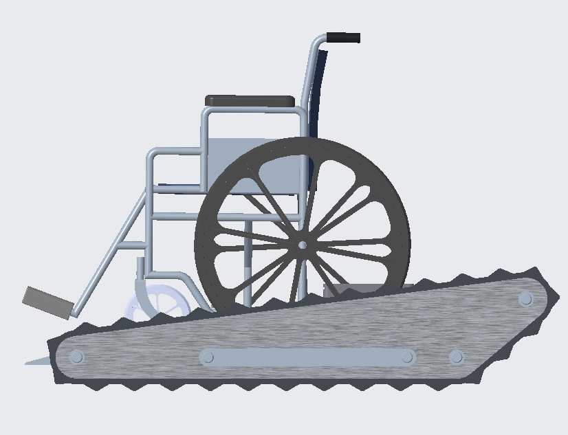 Complete device side view