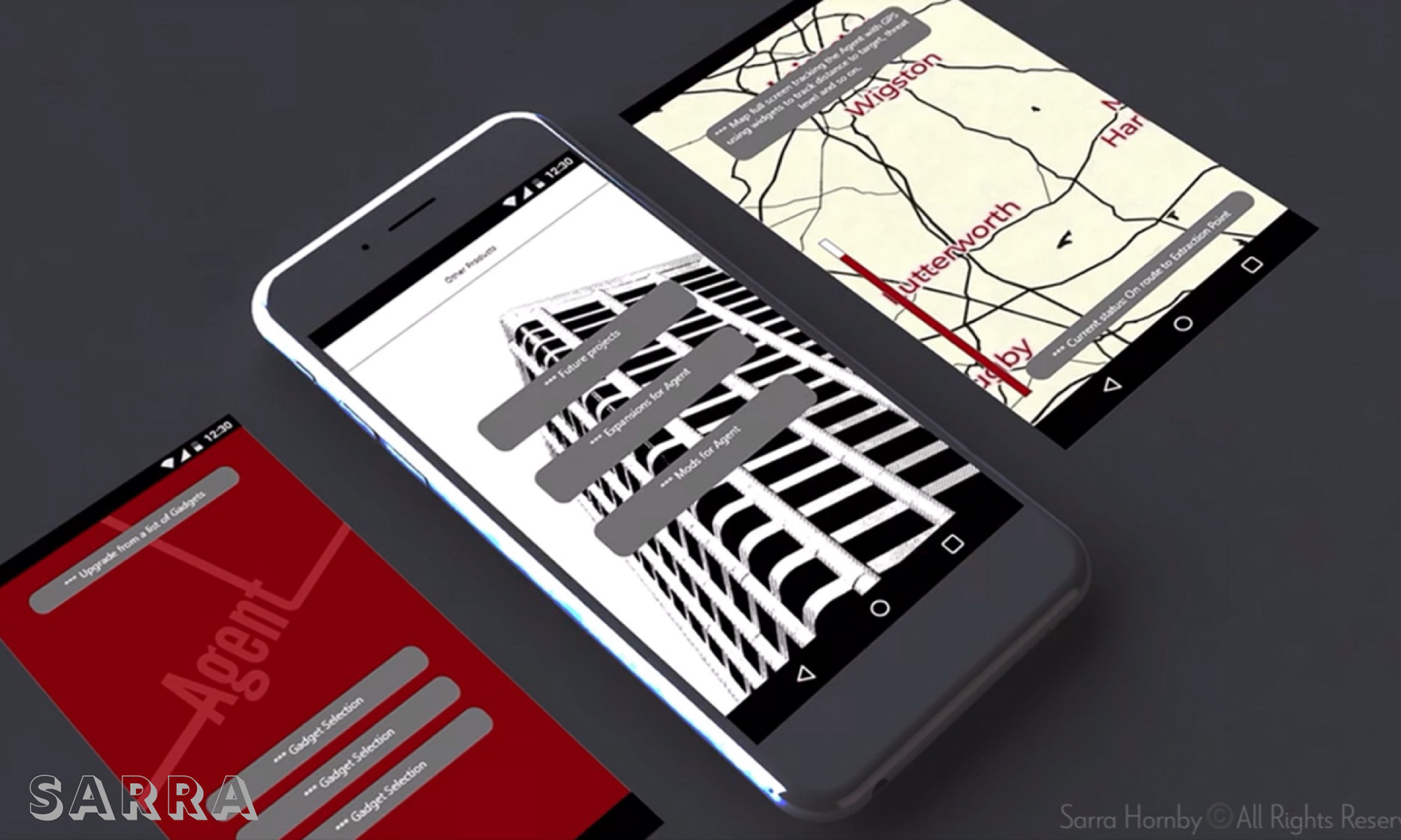 Geolocated App Design 