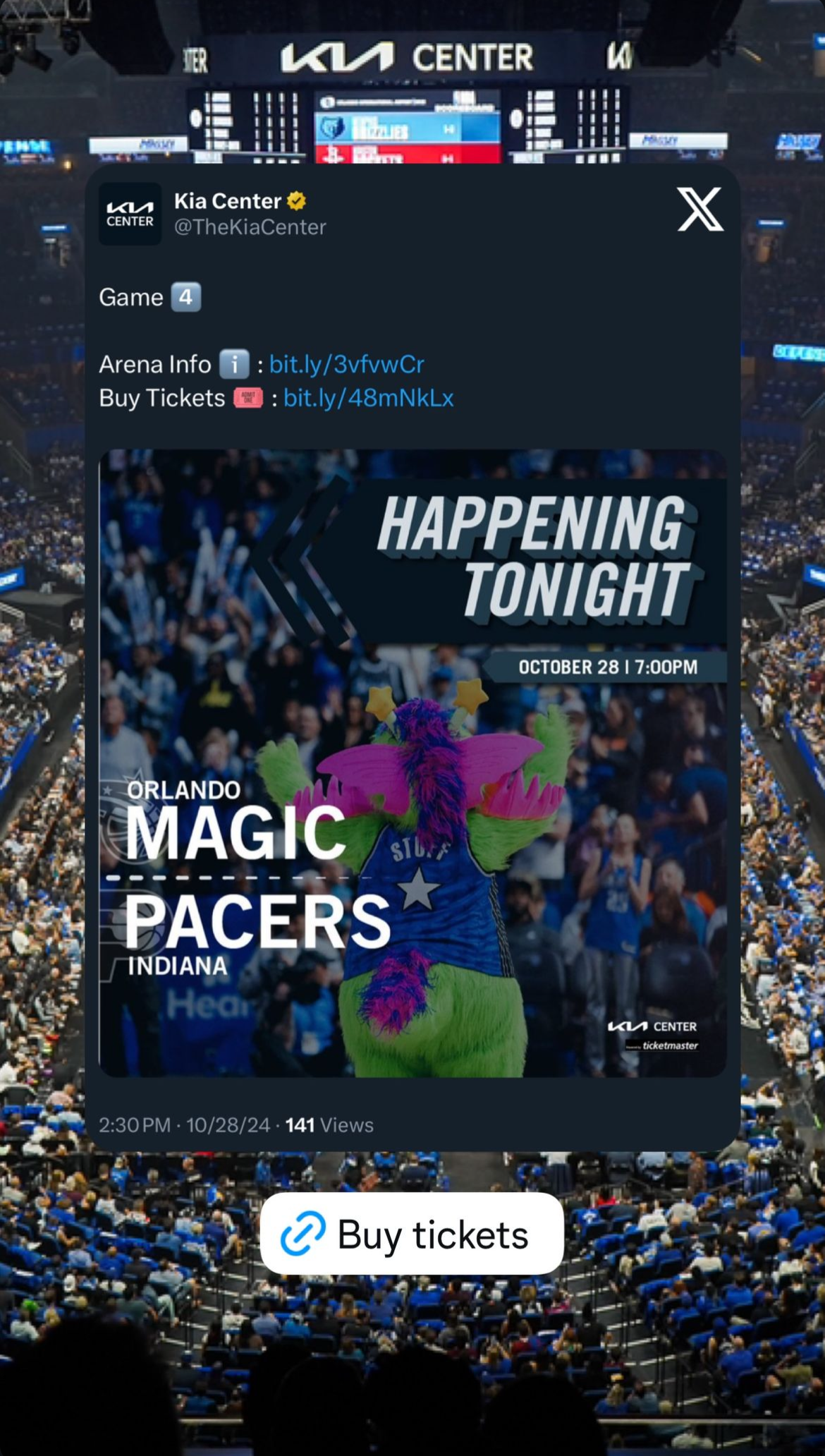 Happening Tonight Post