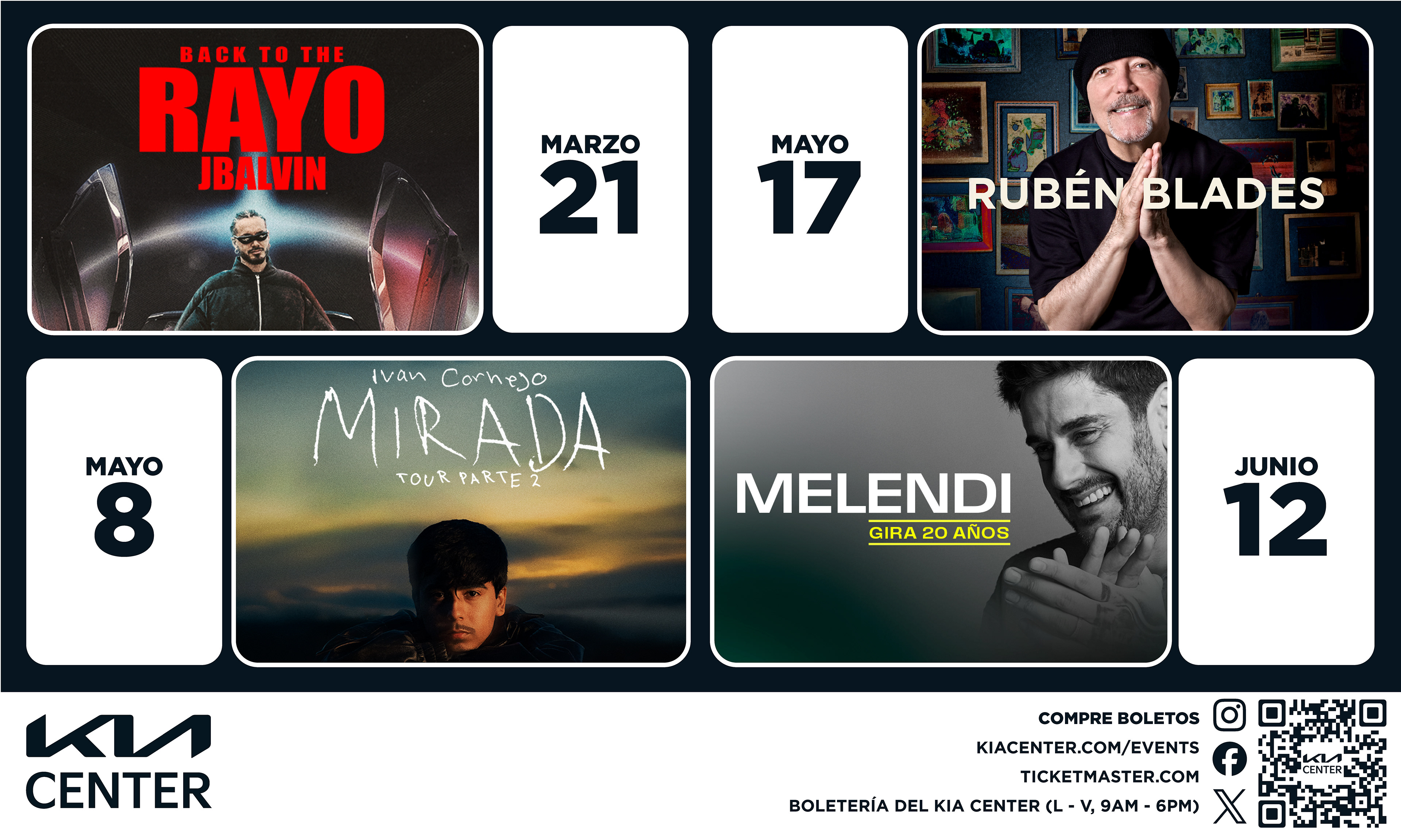 Latin Artist Promotional Banner
