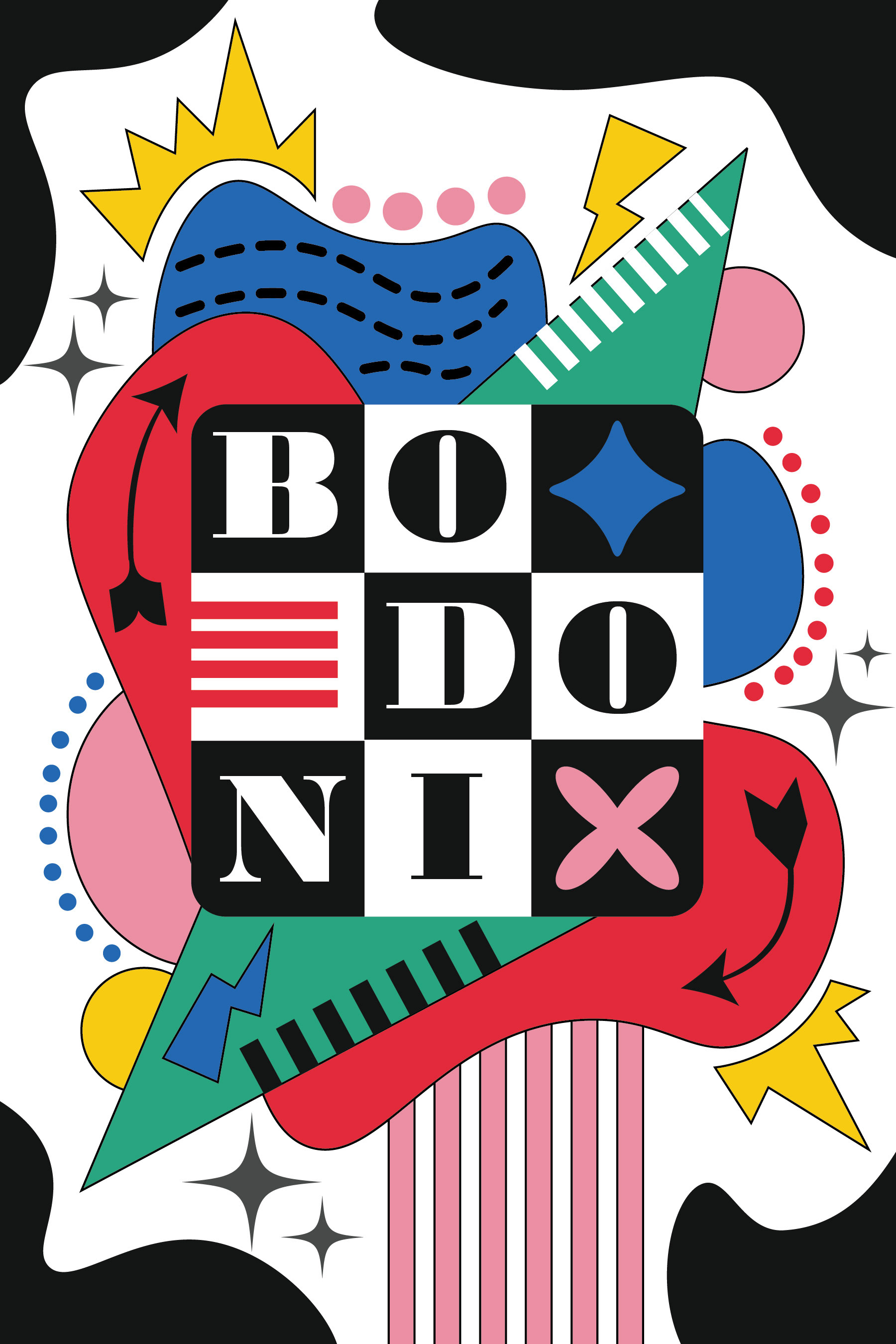 Typography Postcard (Front)