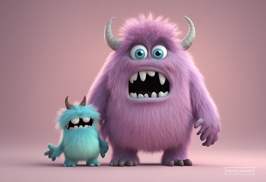 Muffletuft with Pompom Percy