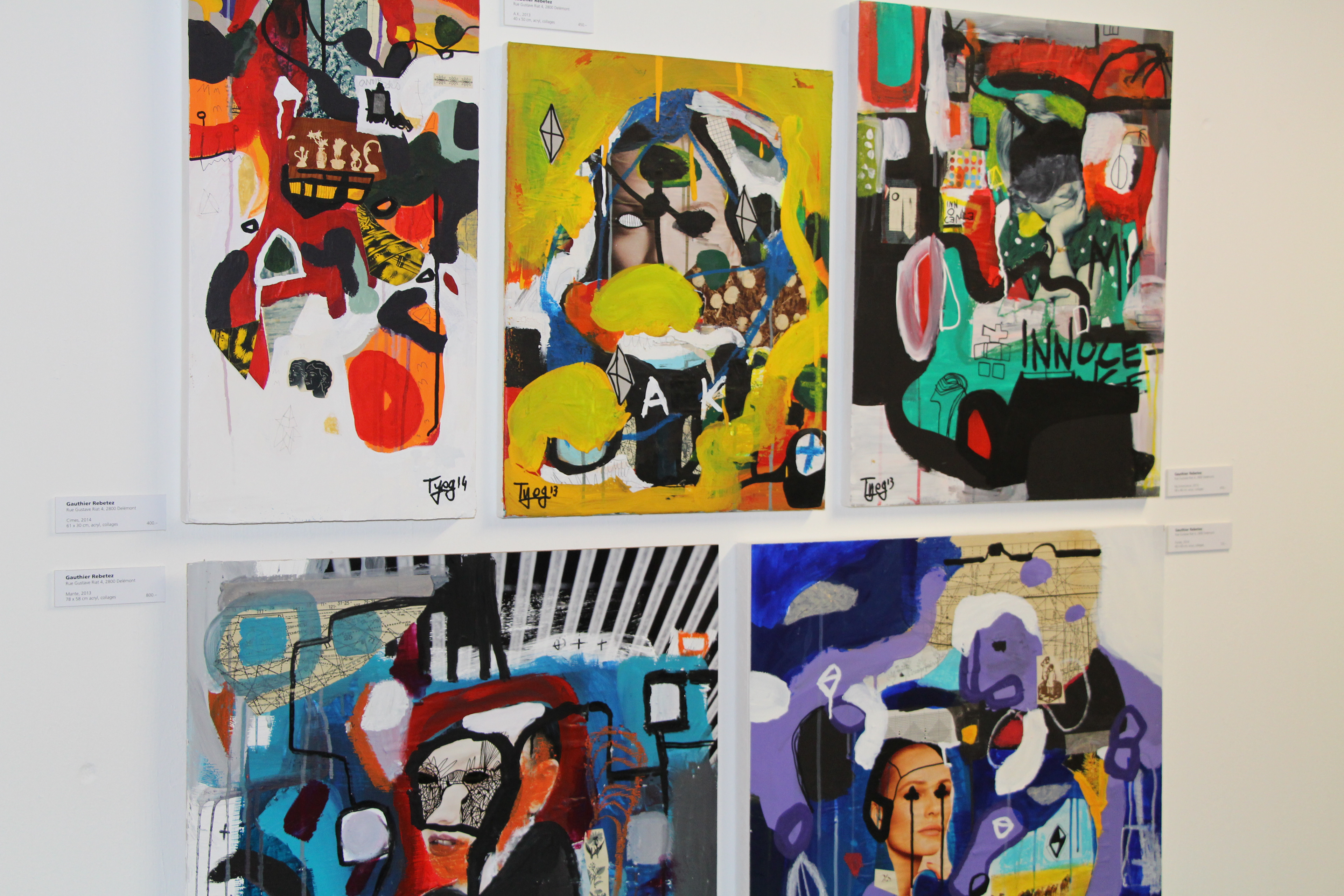 Biennale visarte.jura, Saint-Ursanne, 2014