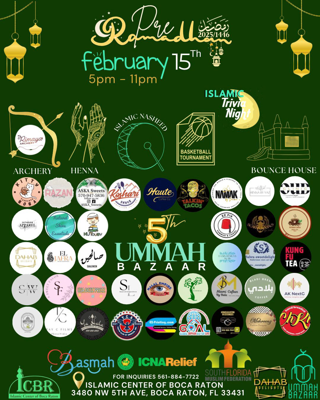 Pre Ramadan Ummah Bazaar ICBR 