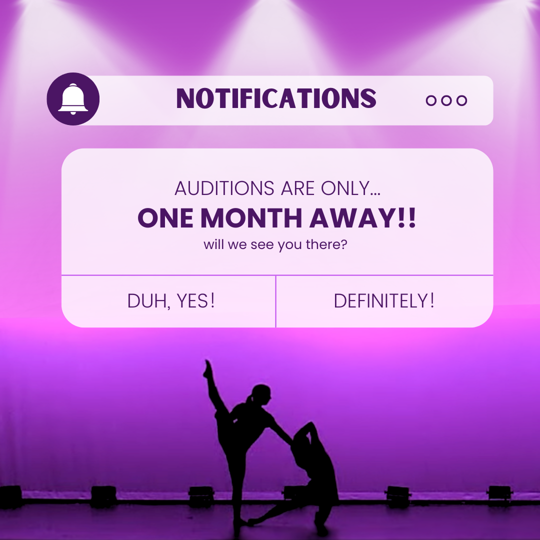 Auditions announcement post