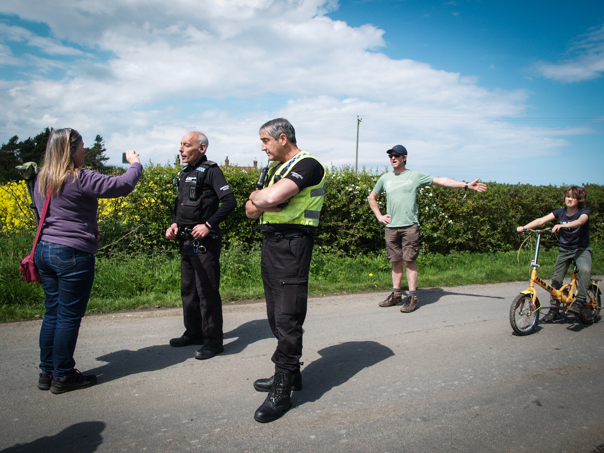 There’s no Police incident!