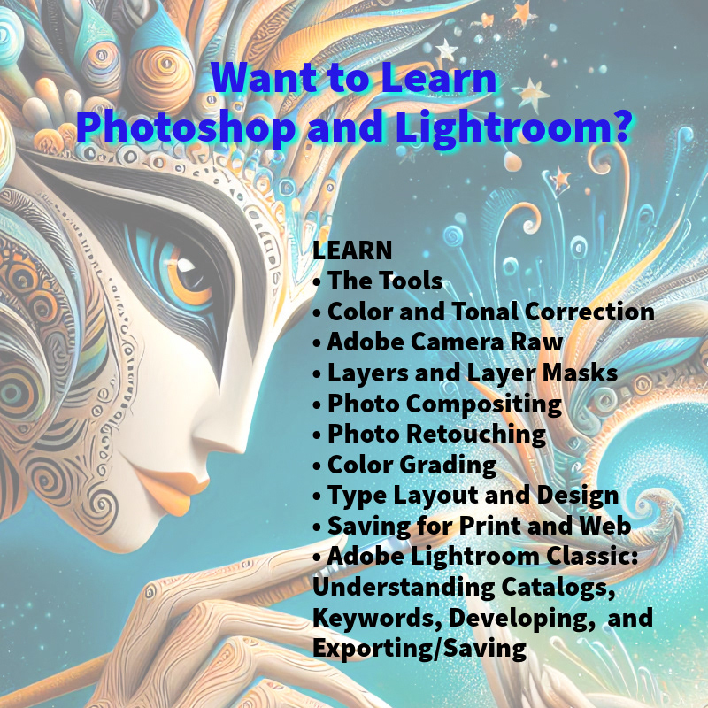 Learn Photoshop and Lightroom 