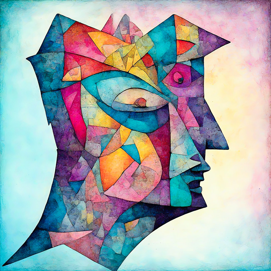 Mask 2 - Digital Art by Andrew Kavanagh