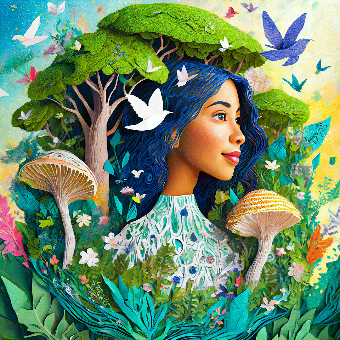 In Nature - Digital Art by Andrew Kavanagh