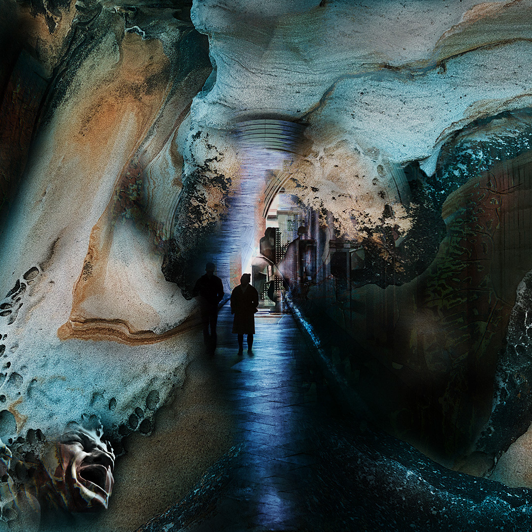 Tunnel - Digital Art by Andrew Kavanagh