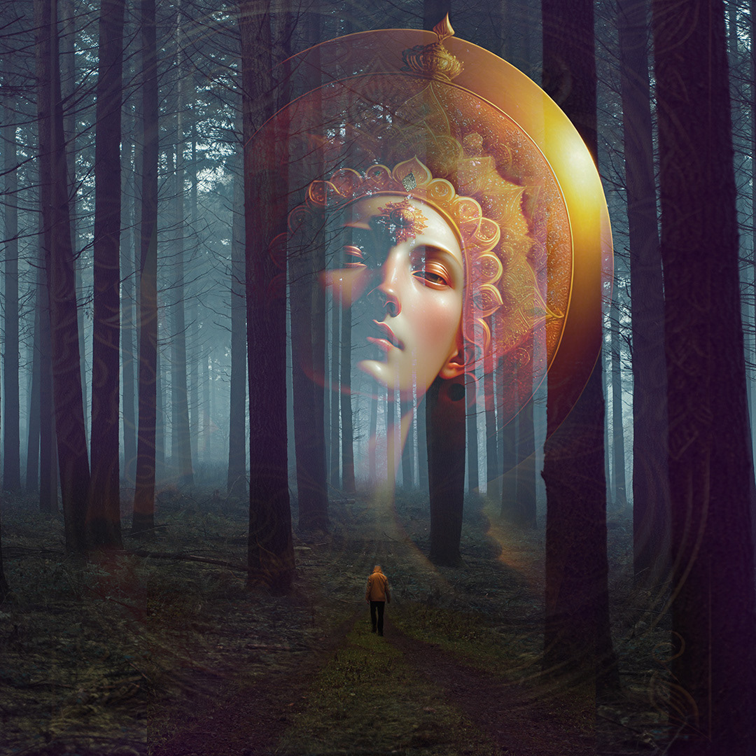 Traveling with Time - Digital Art by Andrew Kavanagh