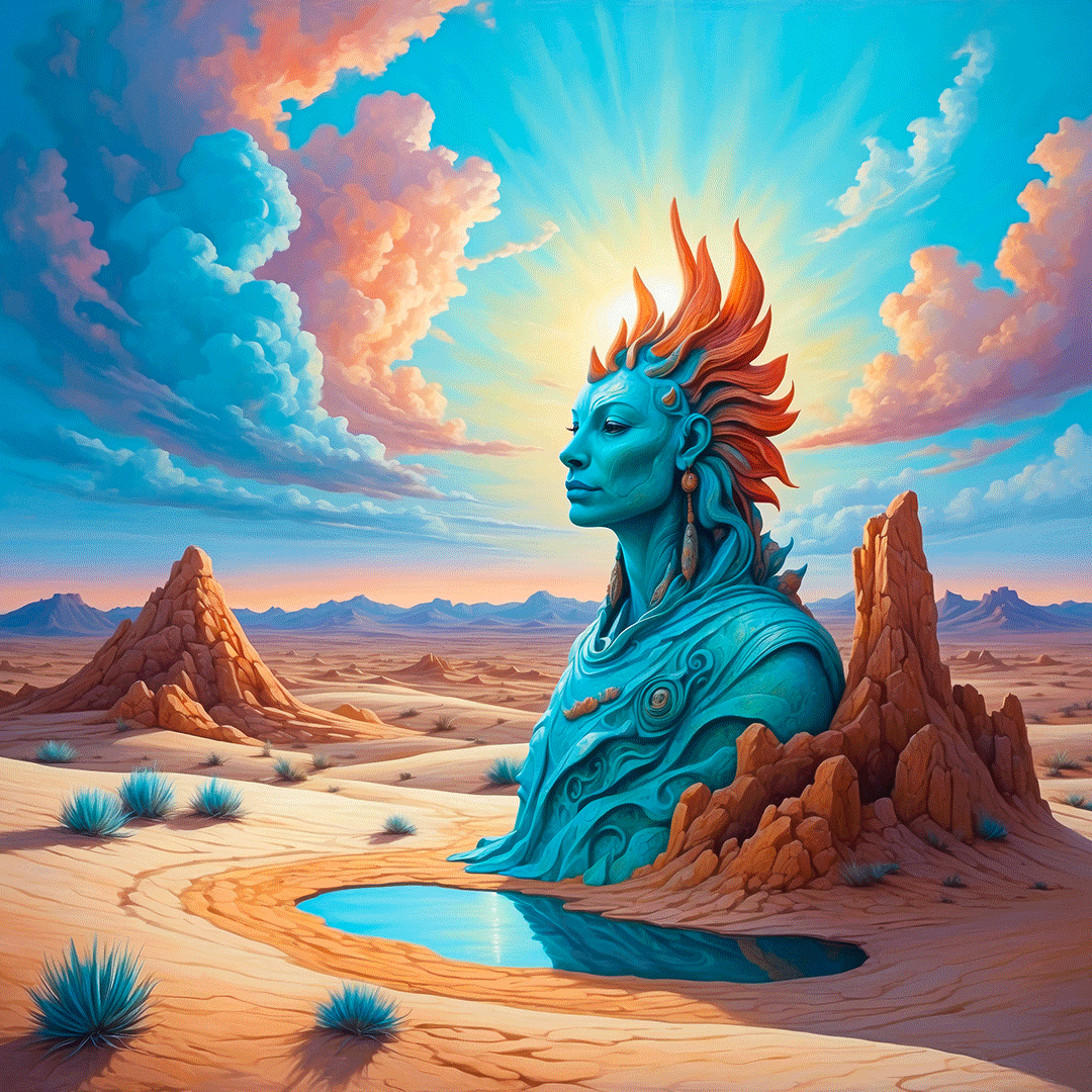 Desert Dreams - Digital Art by Andrew Kavanagh
