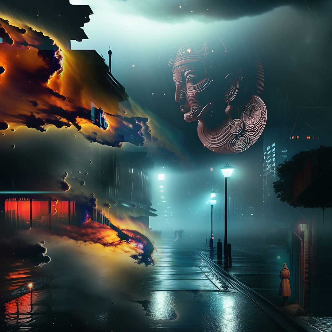 Culture Clash - Digital Art by Andrew Kavanagh