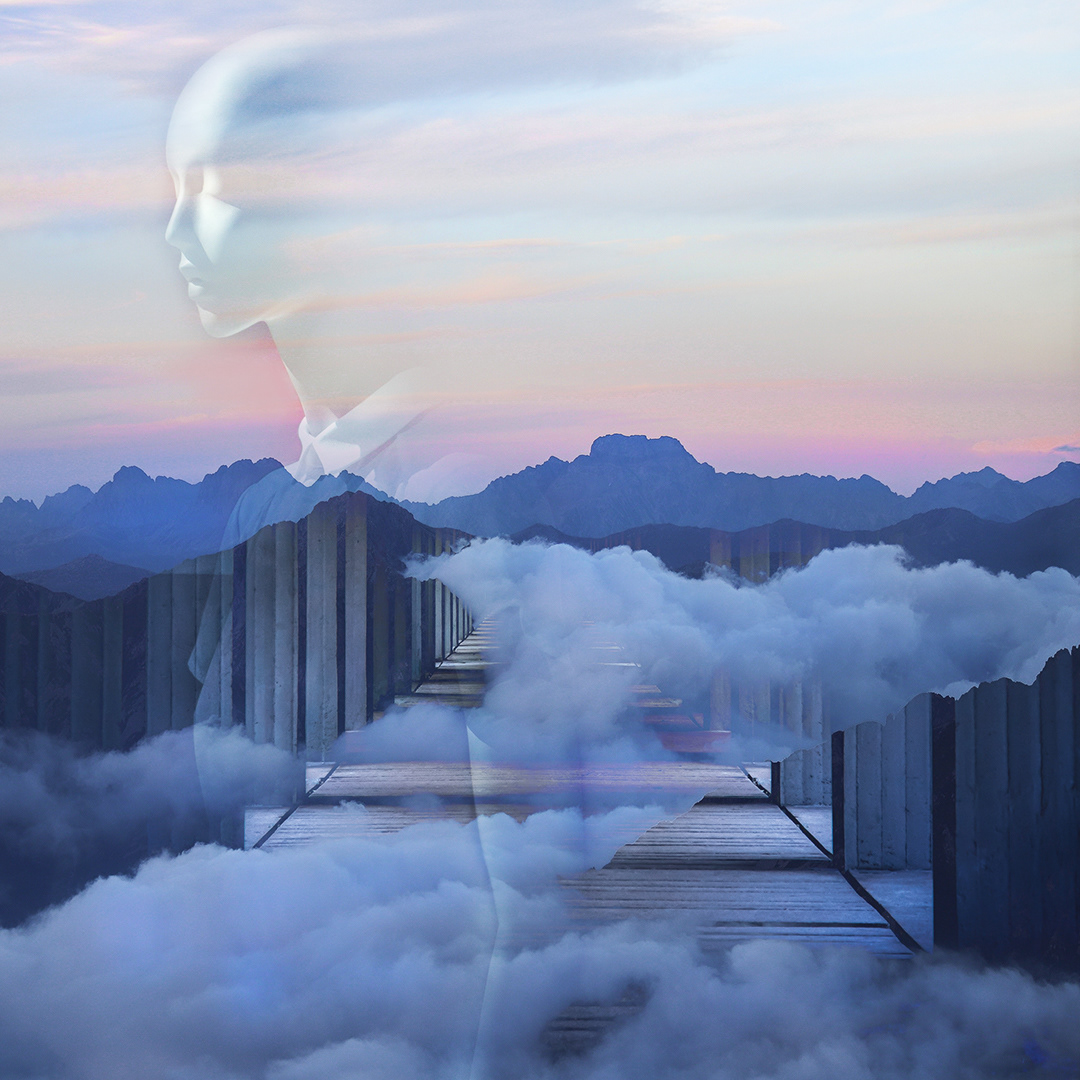 Flowing - Digital Art by Andrew Kavanagh