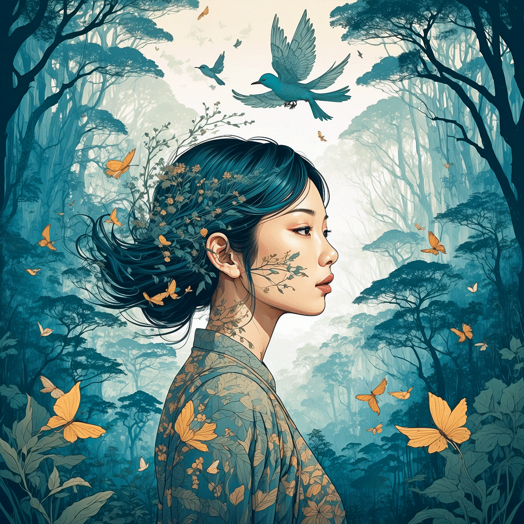 Nature’s Music - Digital Art by Andrew Kavanagh