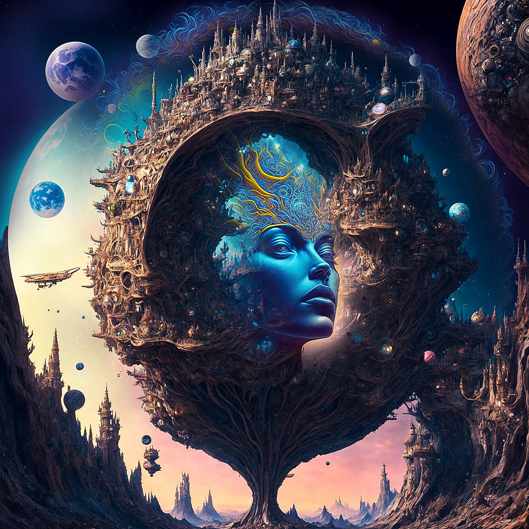 The Watcher - Digital Art by Andrew Kavanagh