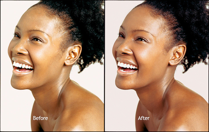 3 - Portrait Retouching for Herbalife by Andrew Kavanagh. Image edited with Adobe Photoshop.