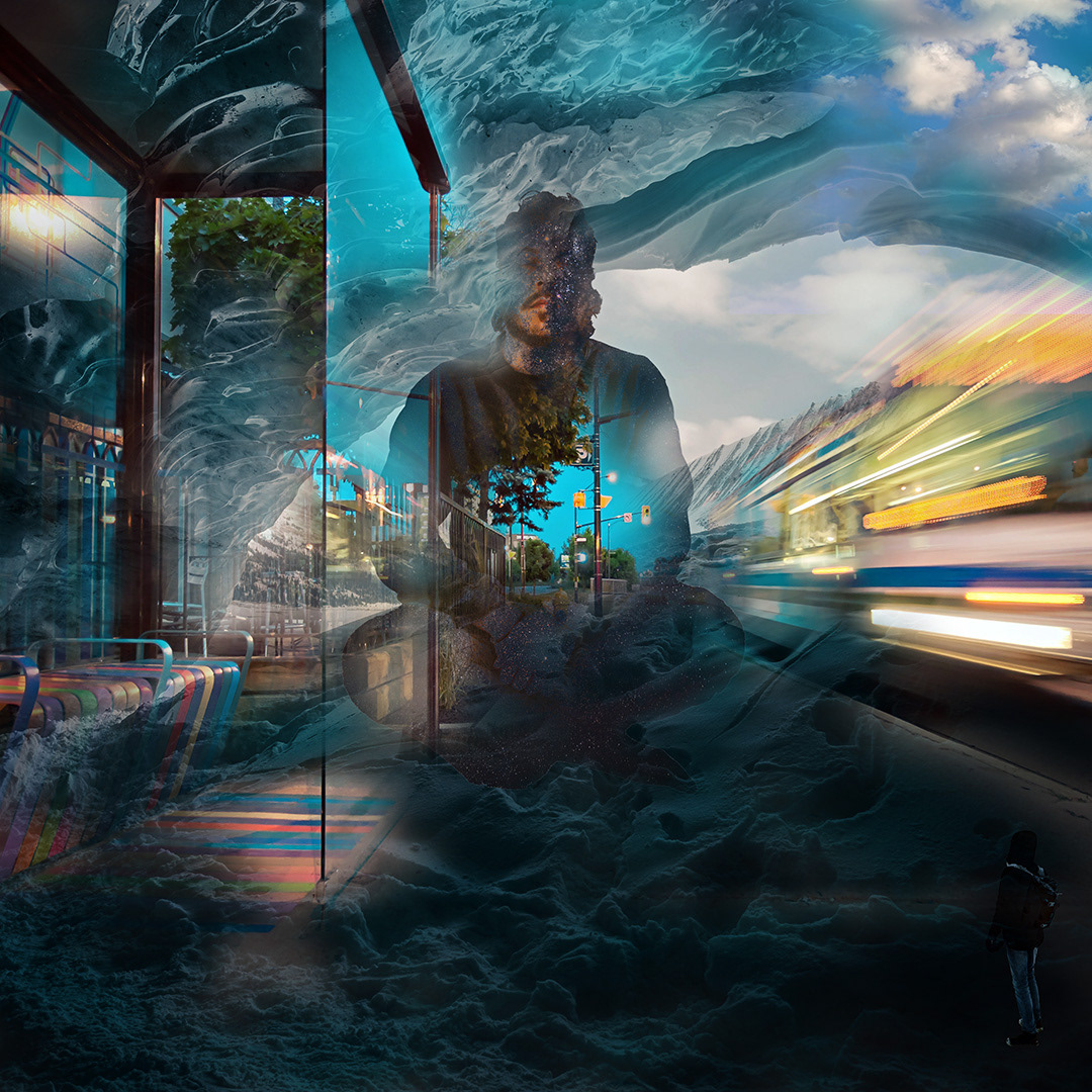 Waiting - Digital Art by Andrew Kavanagh