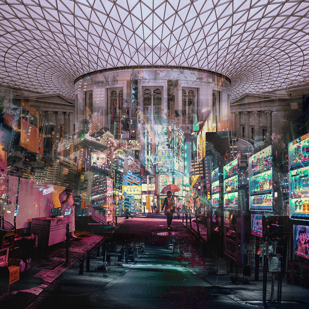 Imaginary Worlds - Photo Montage by Andrew Kavanagh