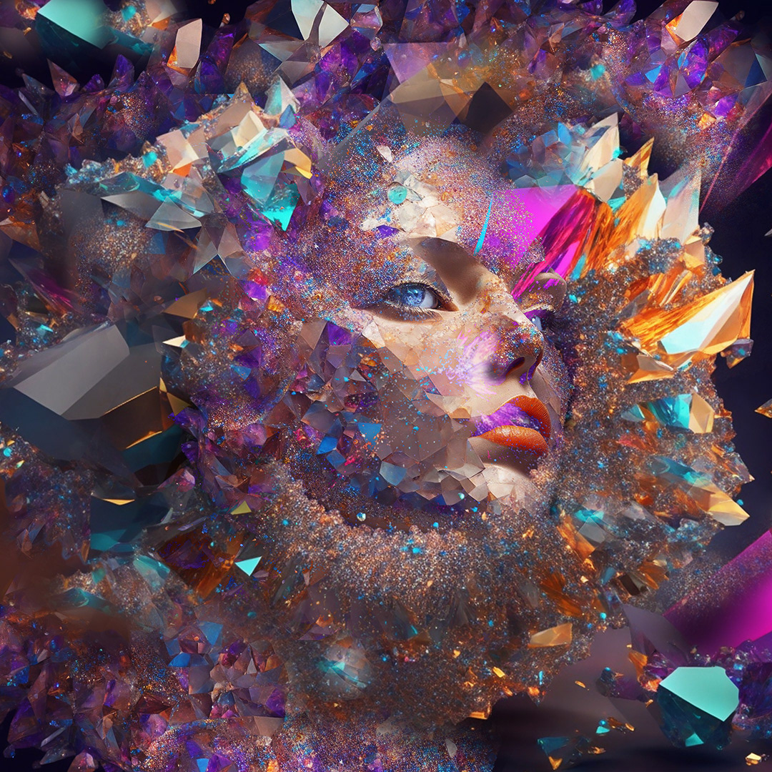 Becoming Diamonds - Digital Art by Andrew Kavanagh