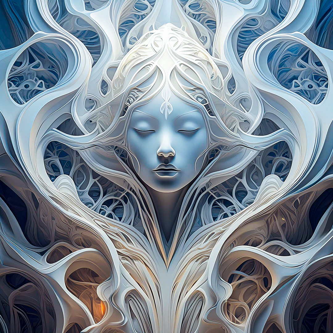 Spectral Entities - Digital Art by Andrew Kavanagh