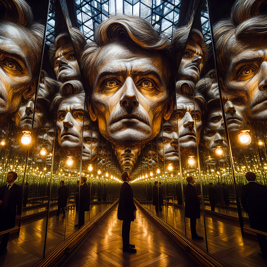 Hall of Mirrors - Digital Art by Andrew Kavanagh